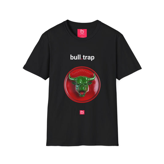 bull.trap – Market Fakeout & Liquidity Grab | Smart Trader Tee - Unique Graphic Tee by nano.narrative