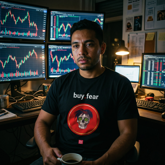 buy.fear – Contrarian Mindset | Market Reversal Tee |  BLACK