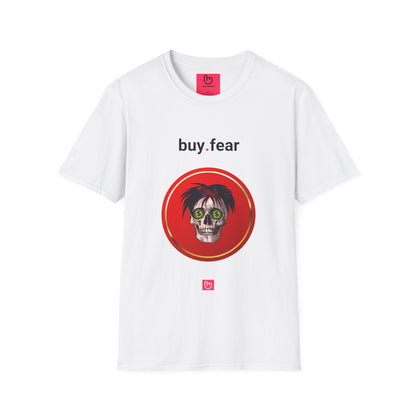 buy.fear – Contrarian Mindset | Market Reversal Tee - Unique Graphic Tee by nano.narrative