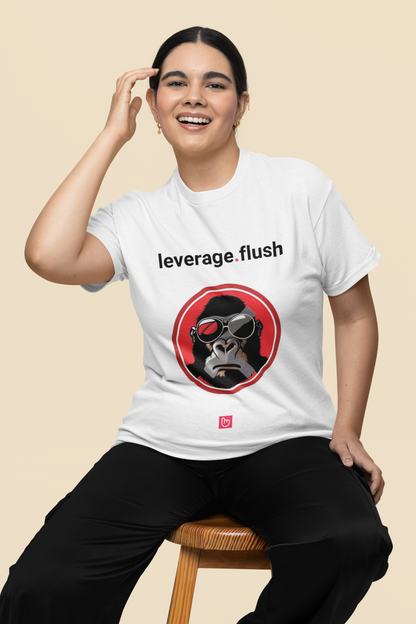 leverage.flush – Margin Calls & Mayhem | Liquidation Tee
