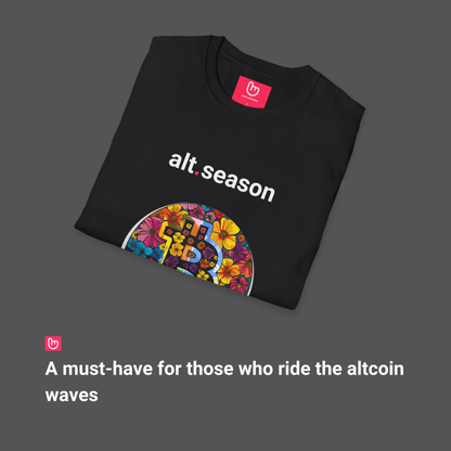 alt.season – The Bloom of Crypto Gains | Bull Run Era Tee