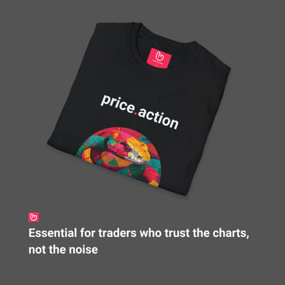 price.action – Market Moves Unfiltered | Trading Psychology Tee