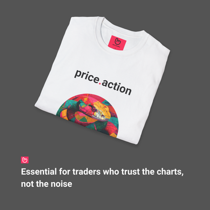 price.action – Market Moves Unfiltered | Trading Psychology Tee