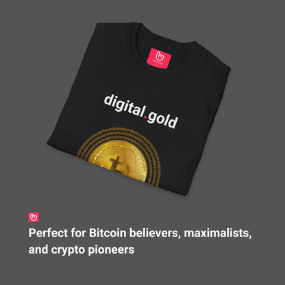 digital.gold – The Bitcoin Standard | Crypto Legacy Tee - Unique Graphic Tee by nano.narrative