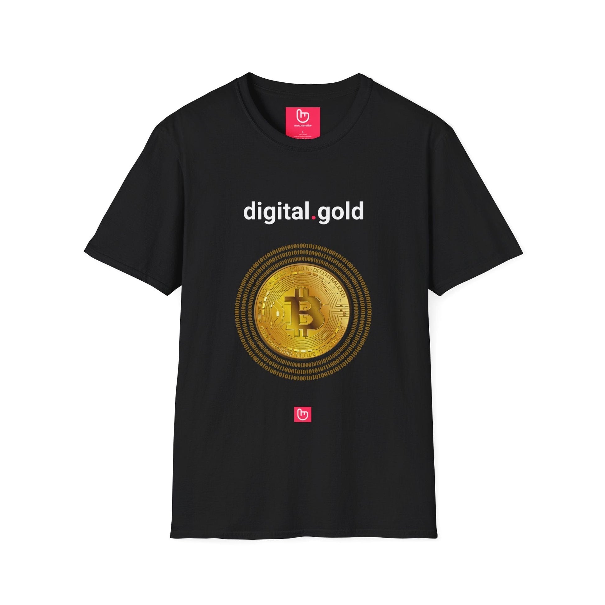 digital.gold – The Bitcoin Standard | Crypto Legacy Tee - Unique Graphic Tee by nano.narrative