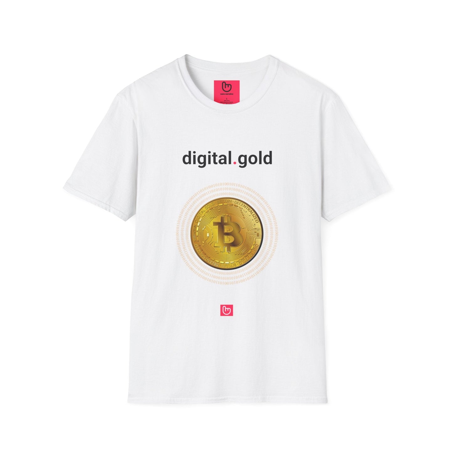 digital.gold – The Bitcoin Standard | Crypto Legacy Tee - Unique Graphic Tee by nano.narrative
