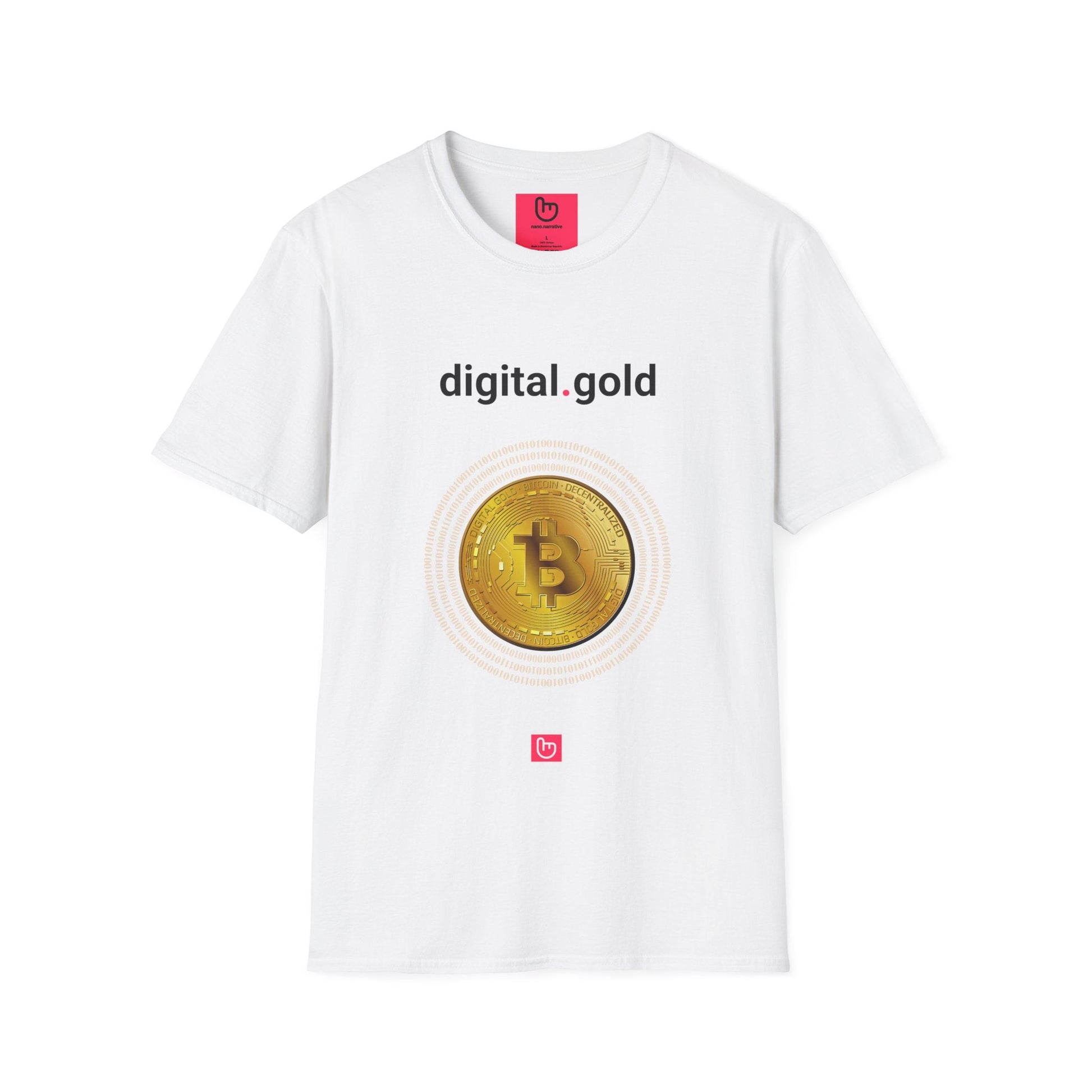 digital.gold – The Bitcoin Standard | Crypto Legacy Tee - Unique Graphic Tee by nano.narrative