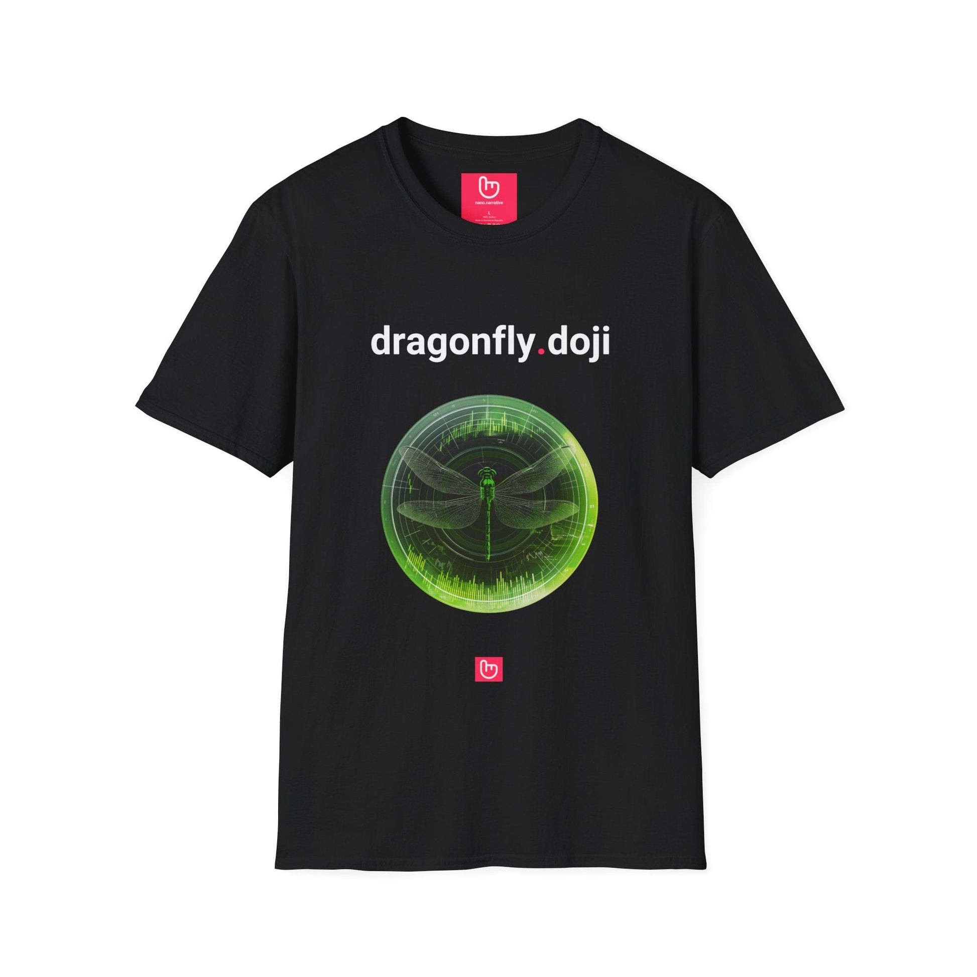 dragonfly.doji – Reversal Signal & Market Precision | Trader Tee - Unique Graphic Tee by nano.narrative
