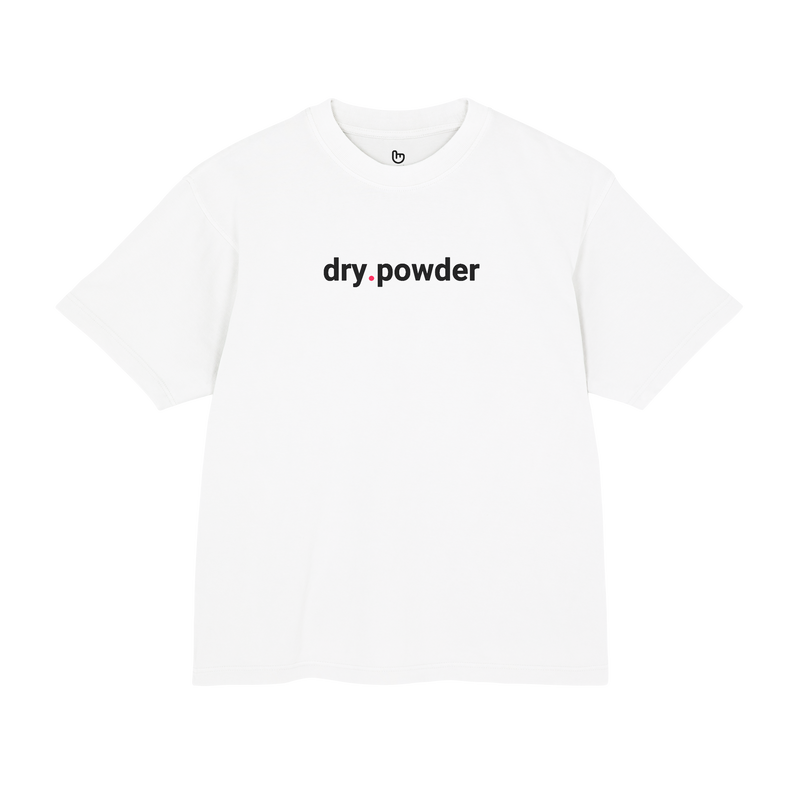 White dry.powder nano.narrative T-shirt