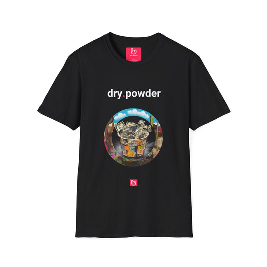dry.powder – Stay Liquid, Strike Fast | Tactical Capital Tee - Unique Graphic Tee by nano.narrative