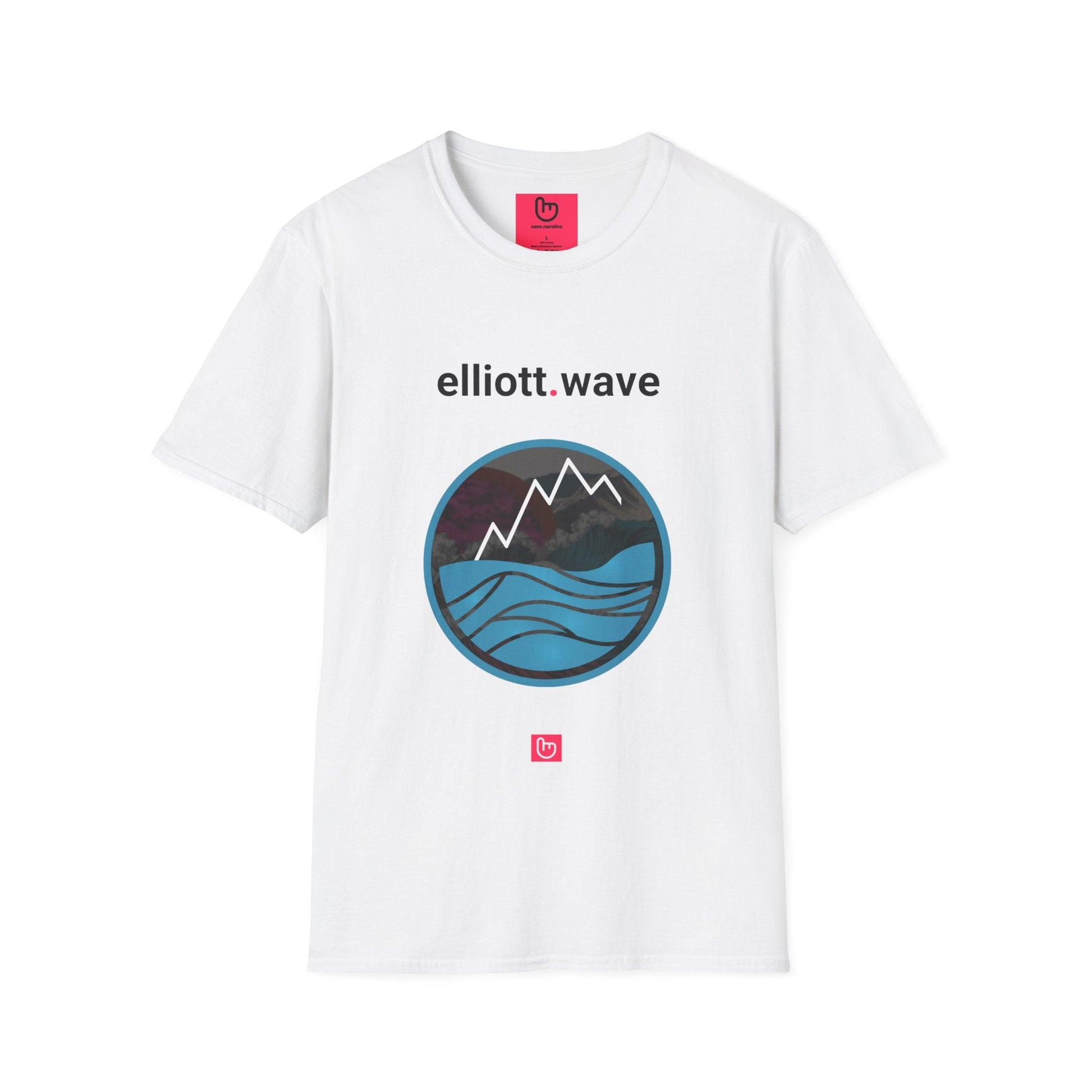 elliott.wave – Ride the Market Cycles | Technical Analysis Tee - Unique Graphic Tee by nano.narrative