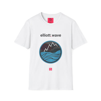 elliott.wave – Ride the Market Cycles | Technical Analysis Tee - Unique Graphic Tee by nano.narrative