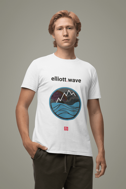 elliott.wave – Ride the Market Cycles | Technical Analysis Tee - Unique Graphic Tee by nano.narrative