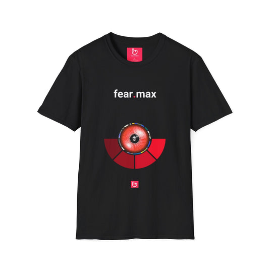 fear.max – Ultimate Market Panic | Unisex Trader Tee - Unique Graphic Tee by nano.narrative