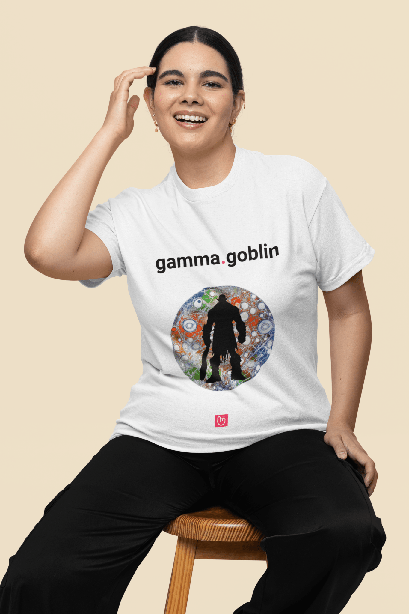 gamma.goblin – IV Spikes & Delta Swings | Degen Options Tee - Unique Graphic Tee by nano.narrative