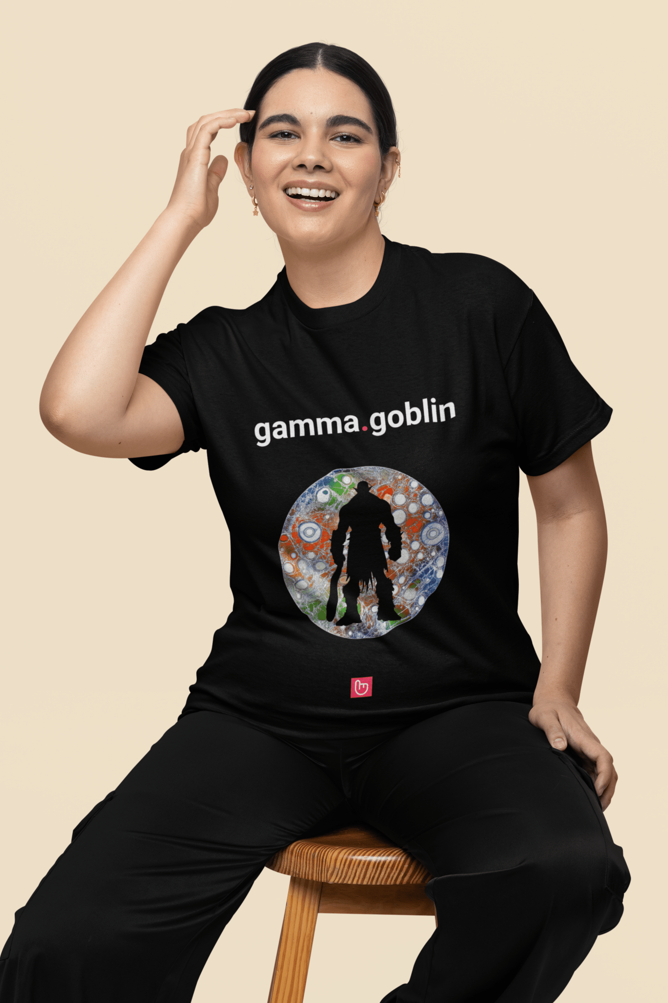 gamma.goblin – IV Spikes & Delta Swings | Degen Options Tee - Unique Graphic Tee by nano.narrative