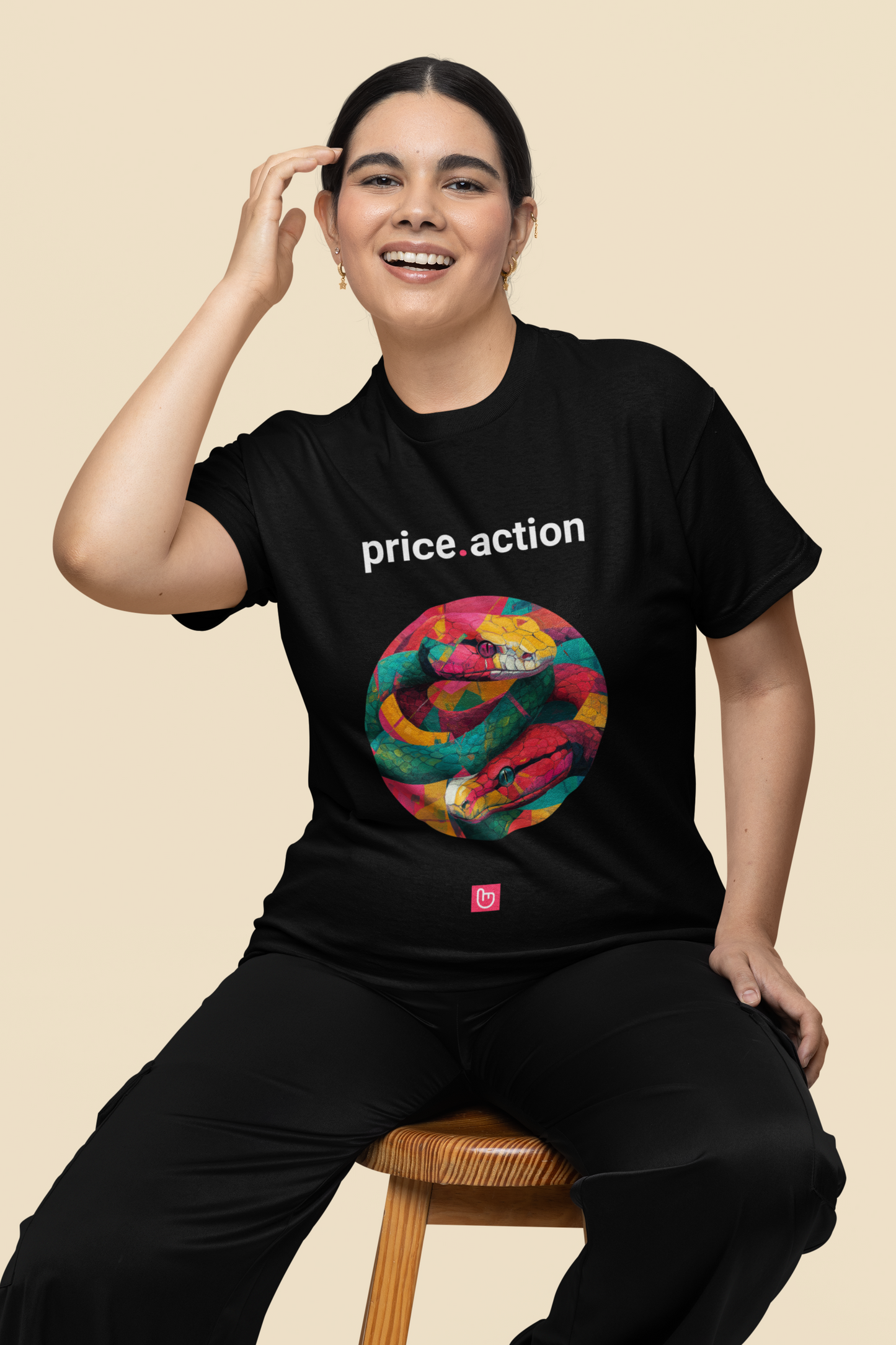 price.action – Market Moves Unfiltered | Trading Psychology Tee