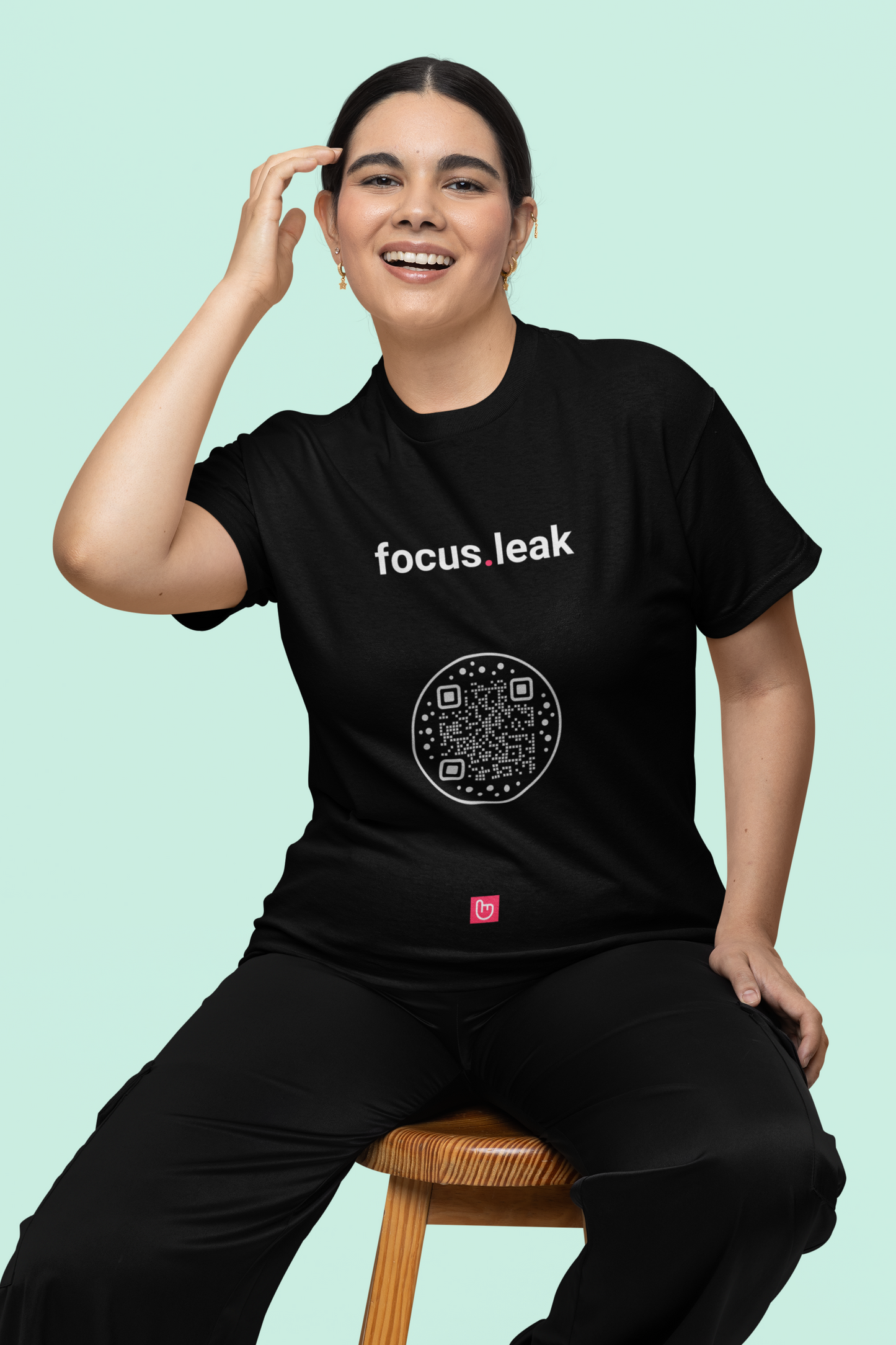 focus.leak – Attention Drift | id.layer Tee