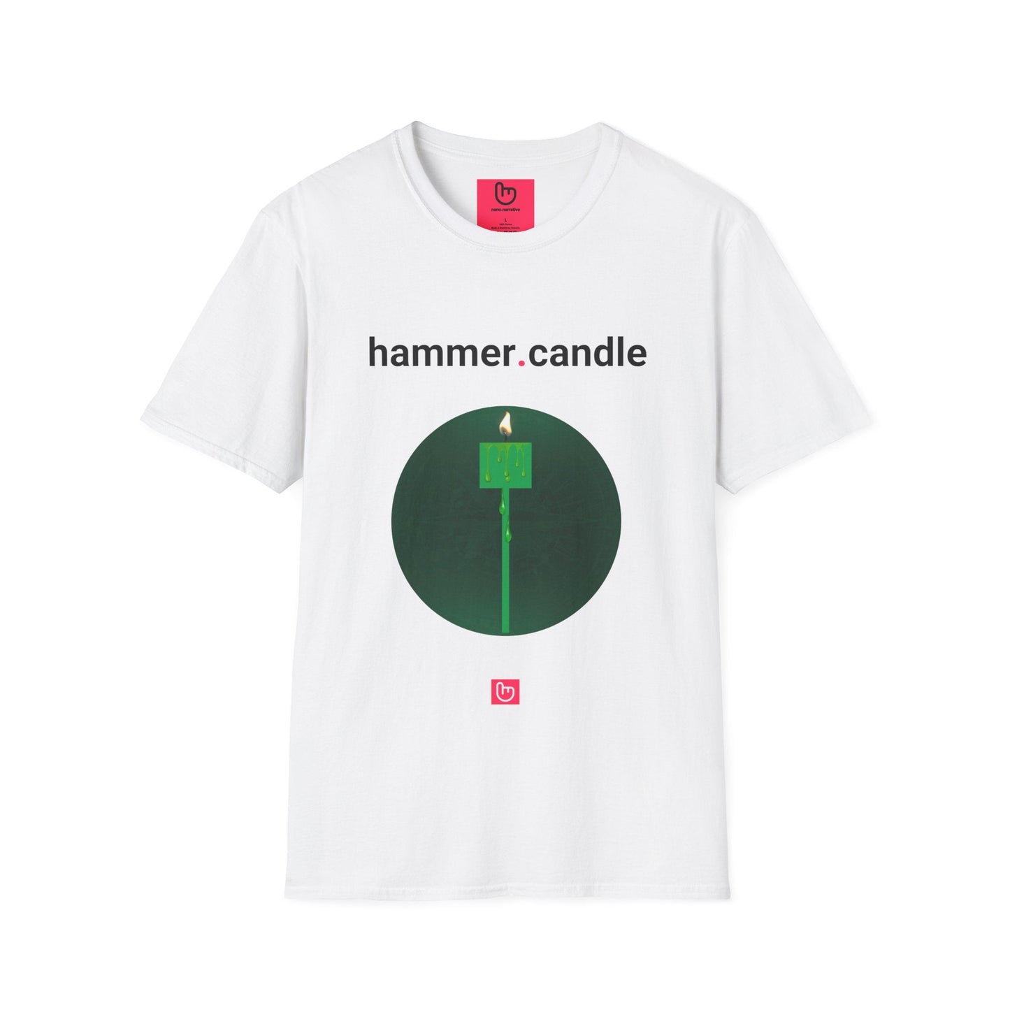 hammer.candle – Reversal Signal & Market Resilience | Price Action Tee - Unique Graphic Tee by nano.narrative