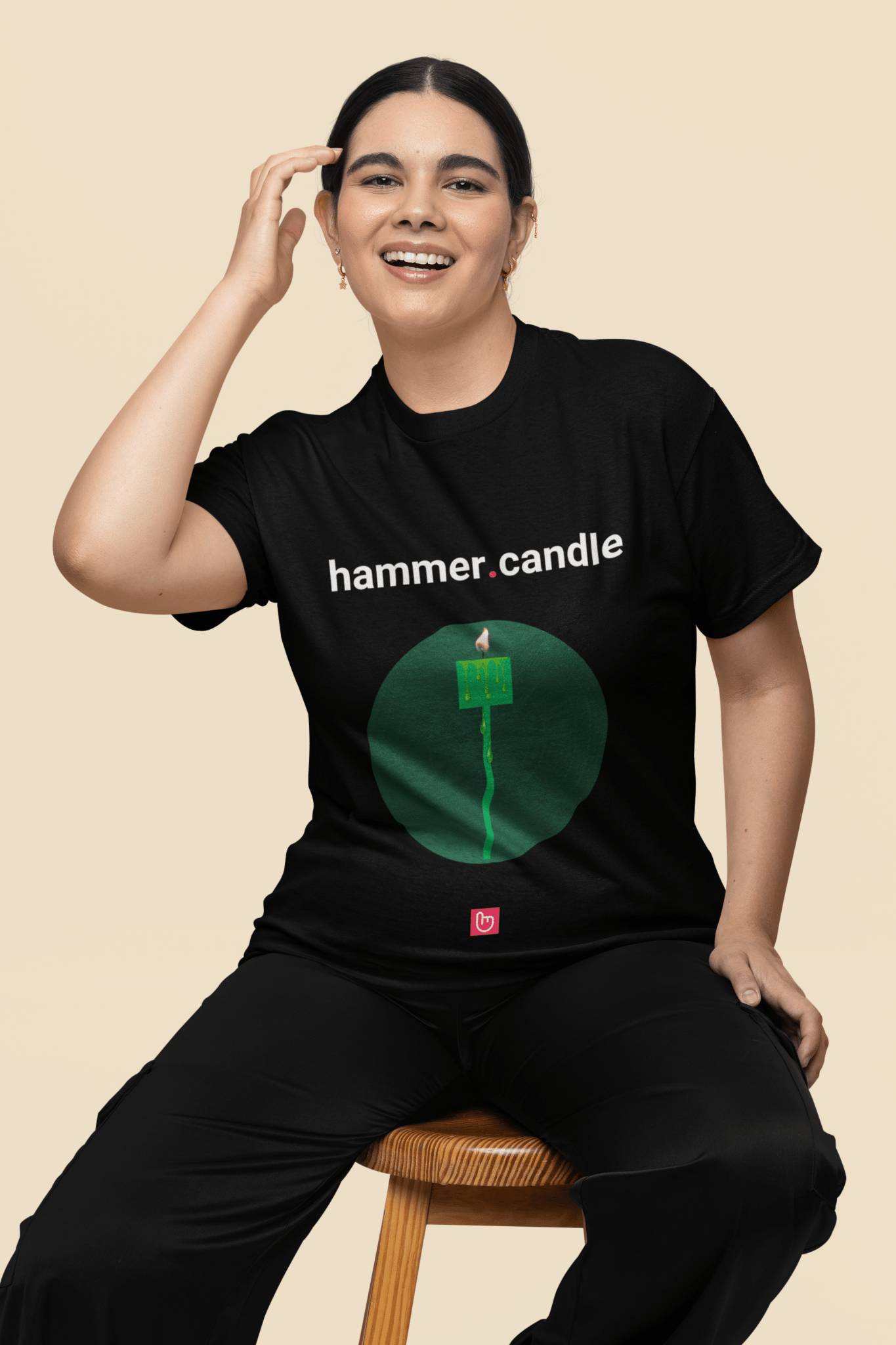 hammer.candle – Reversal Signal & Market Resilience | Price Action Tee - Unique Graphic Tee by nano.narrative