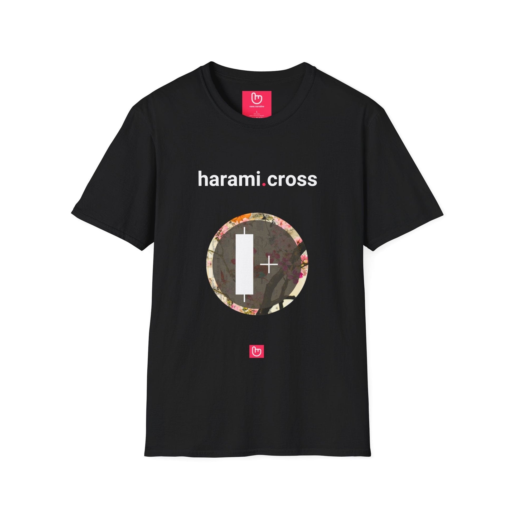 harami.cross – Trend Reversal Signal | Unisex Trading Tee - Unique Graphic Tee by nano.narrative