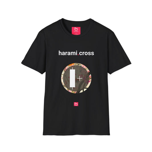 harami.cross – Trend Reversal Signal | Unisex Trading Tee - Unique Graphic Tee by nano.narrative