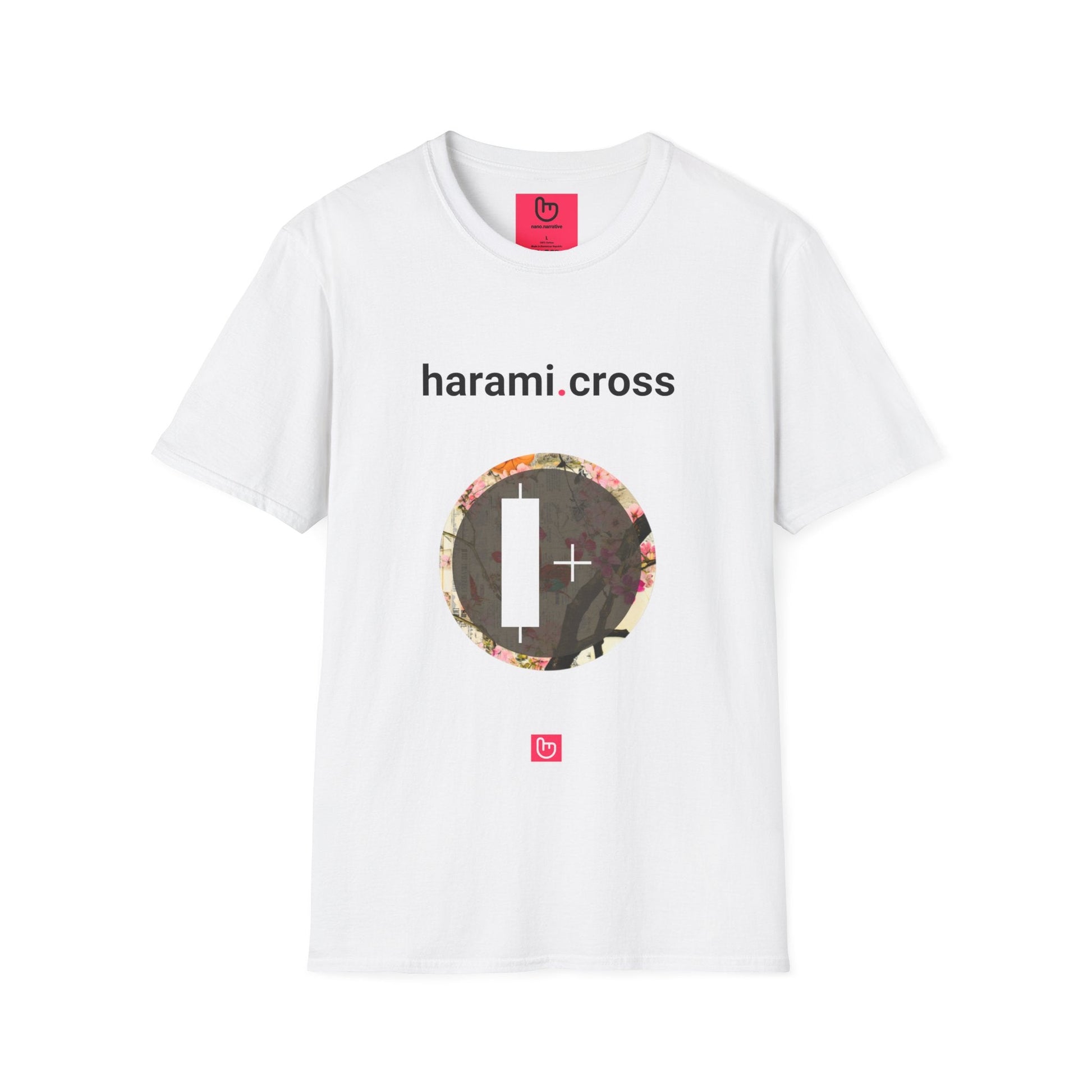 harami.cross – Trend Reversal Signal | Unisex Trading Tee - Unique Graphic Tee by nano.narrative