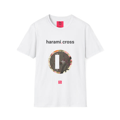 harami.cross – Trend Reversal Signal | Unisex Trading Tee - Unique Graphic Tee by nano.narrative
