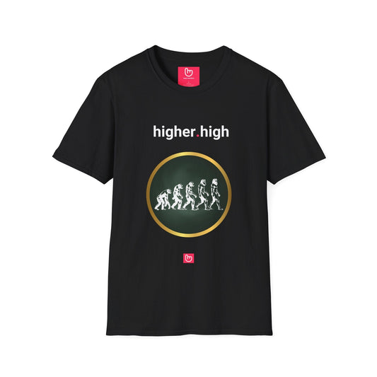 higher.high – Evolution of the Trend | Market Momentum Tee - Unique Graphic Tee by nano.narrative