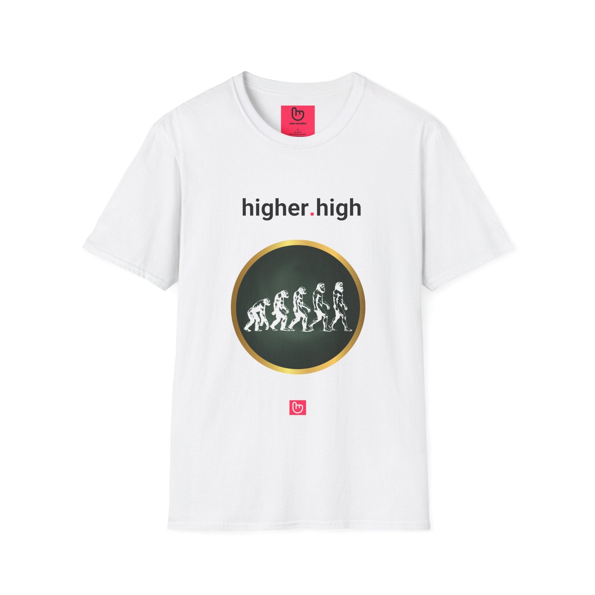 higher.high – Evolution of the Trend | Market Momentum Tee - Unique Graphic Tee by nano.narrative