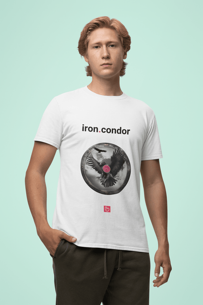 iron.condor – Precision & Control | Options Trading Tee - Unique Graphic Tee by nano.narrative