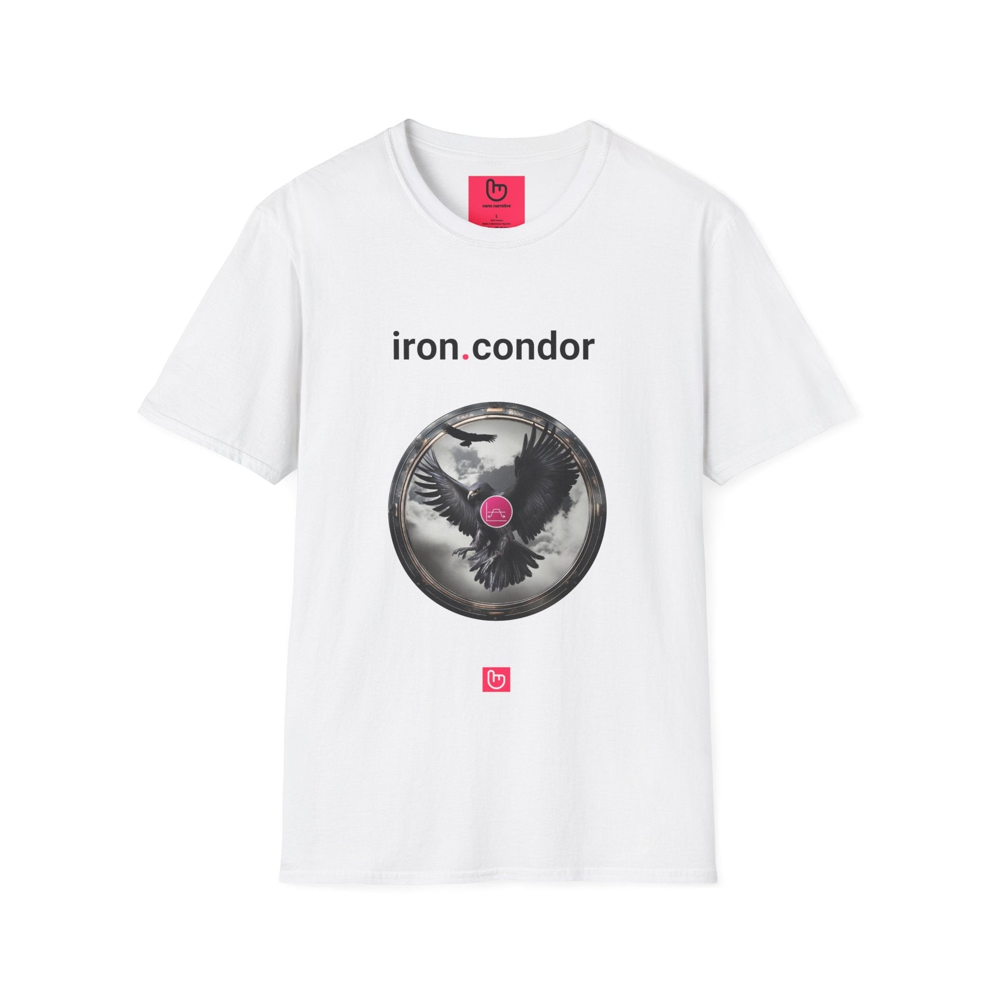 iron.condor – Precision & Control | Options Trading Tee - Unique Graphic Tee by nano.narrative