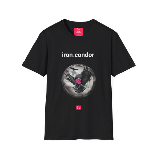 iron.condor – Precision & Control | Options Trading Tee - Unique Graphic Tee by nano.narrative