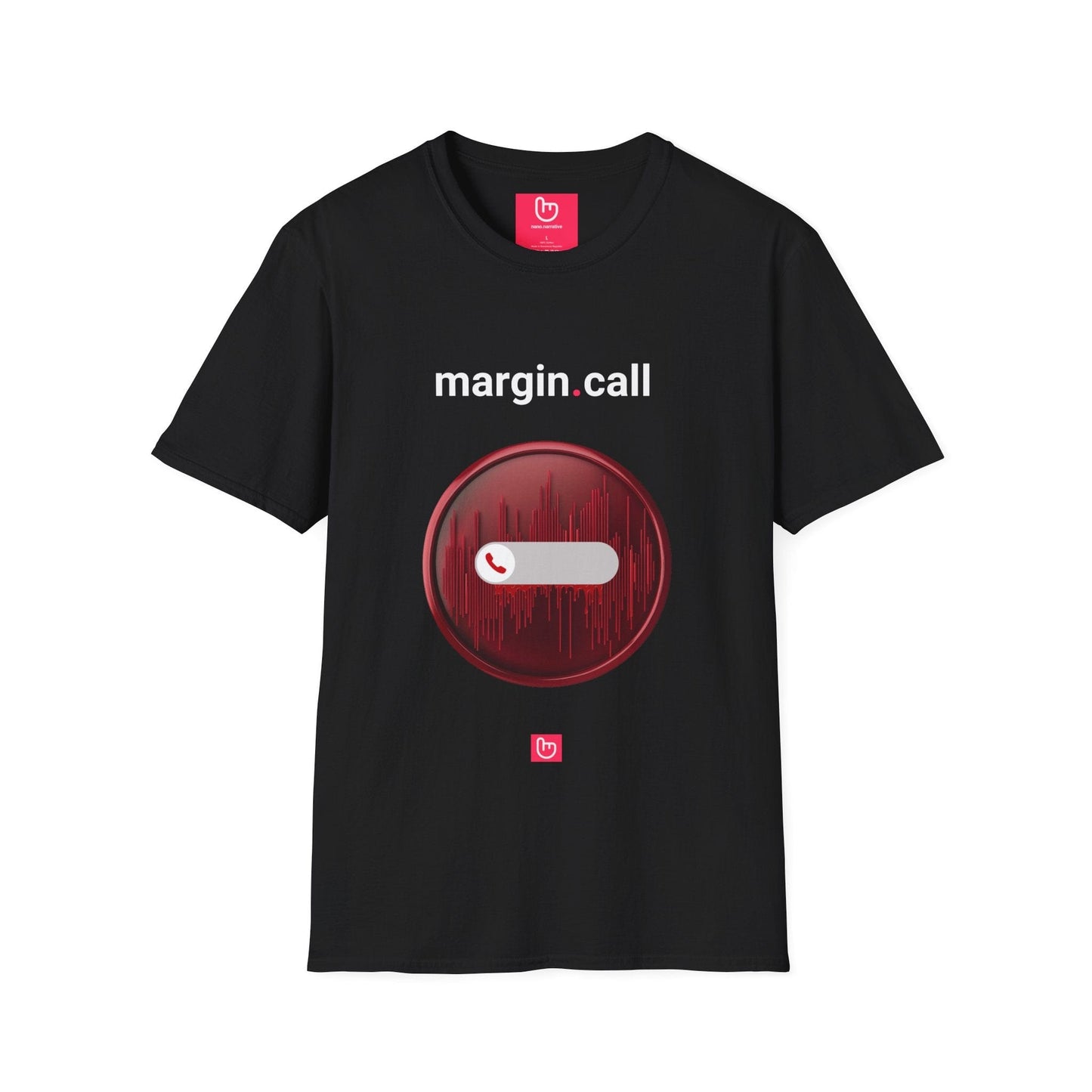 margin.call – The Moment of Reckoning | Risk Trader Tee - Unique Graphic Tee by nano.narrative