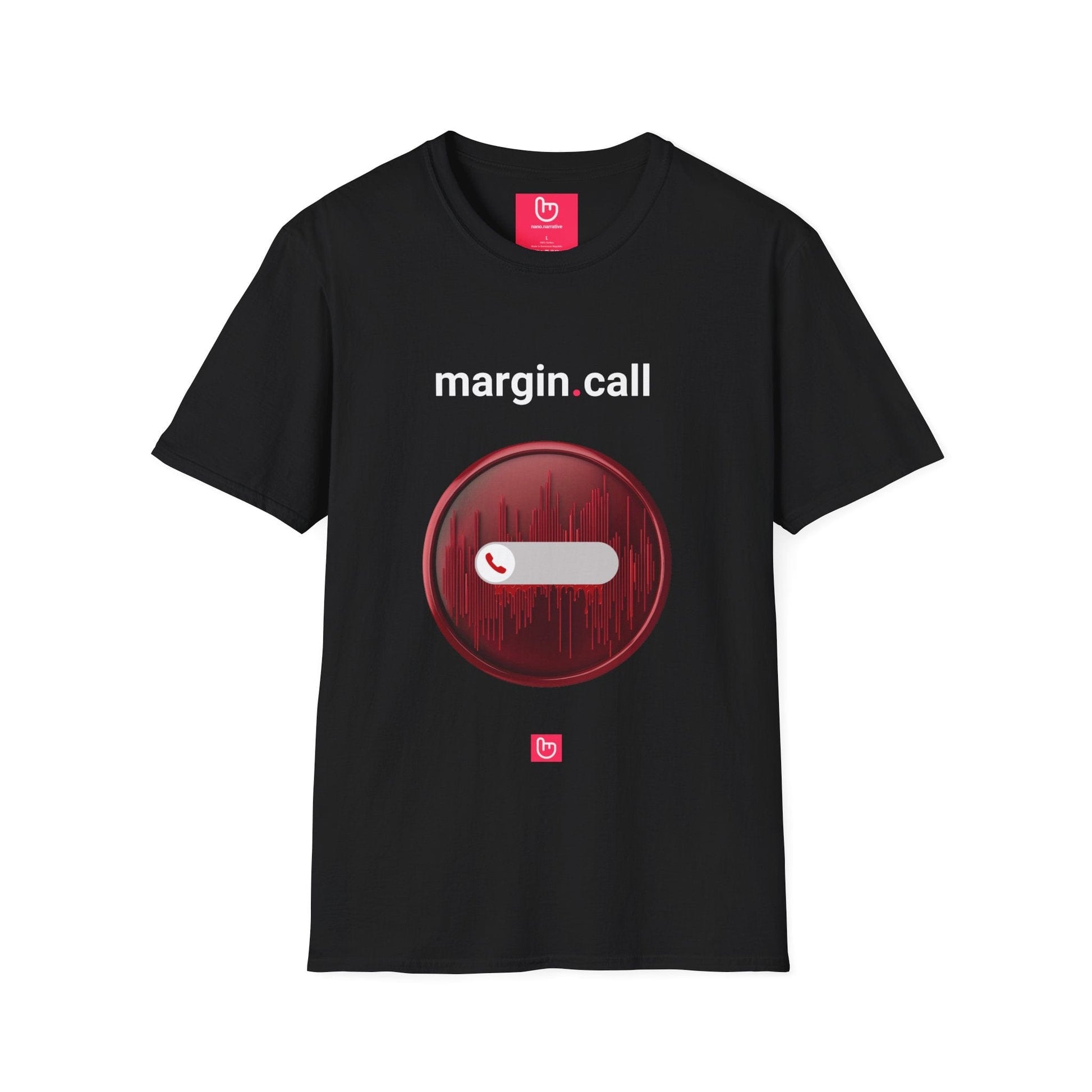 margin.call – The Moment of Reckoning | Risk Trader Tee - Unique Graphic Tee by nano.narrative