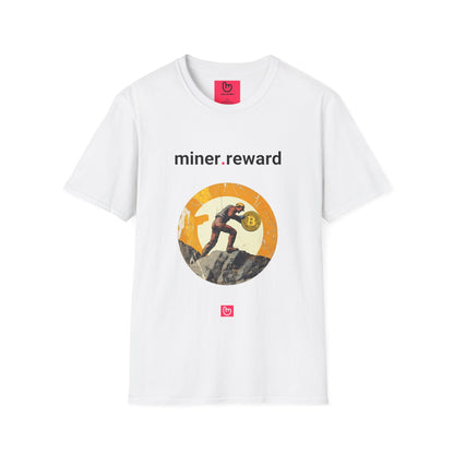 miner.reward – Proof of Work & Perseverance | Crypto Grit Tee - Unique Graphic Tee by nano.narrative