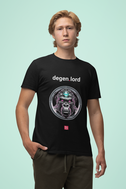 degen.lord – Chaos Crowned in Diamond Hands | Crypto Royalty Tee