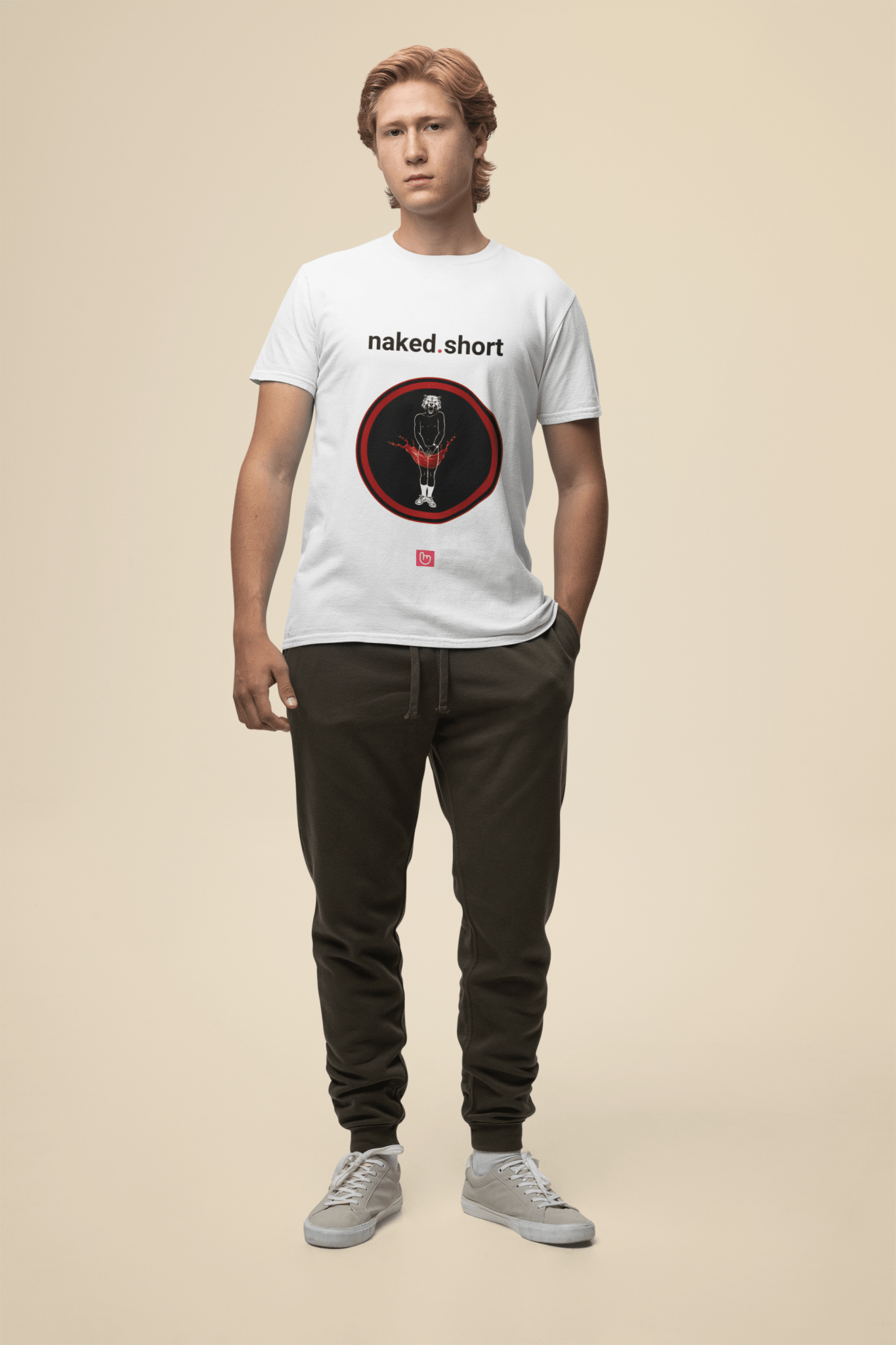 naked.short – High Risk, High Reward | Short Selling Tee - Unique Graphic Tee by nano.narrative