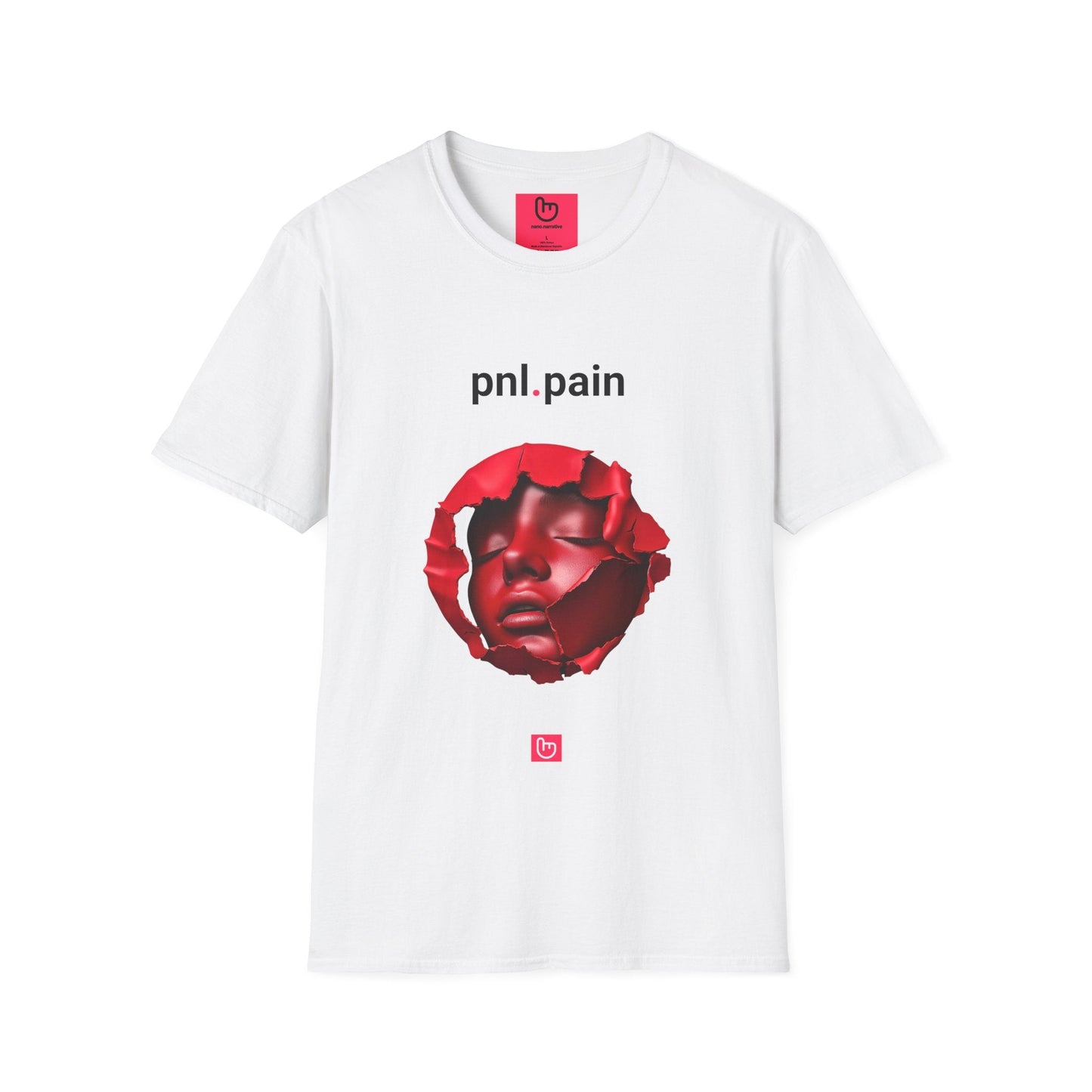 pnl.pain – Red Days Hit Different | Unisex Trading Tee - Unique Graphic Tee by nano.narrative