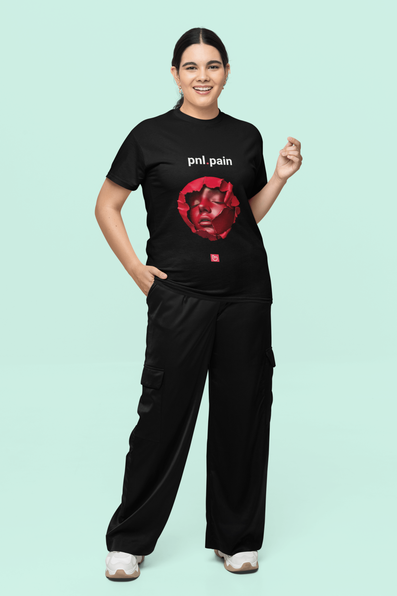 pnl.pain – Red Days Hit Different | Unisex Trading Tee - Unique Graphic Tee by nano.narrative