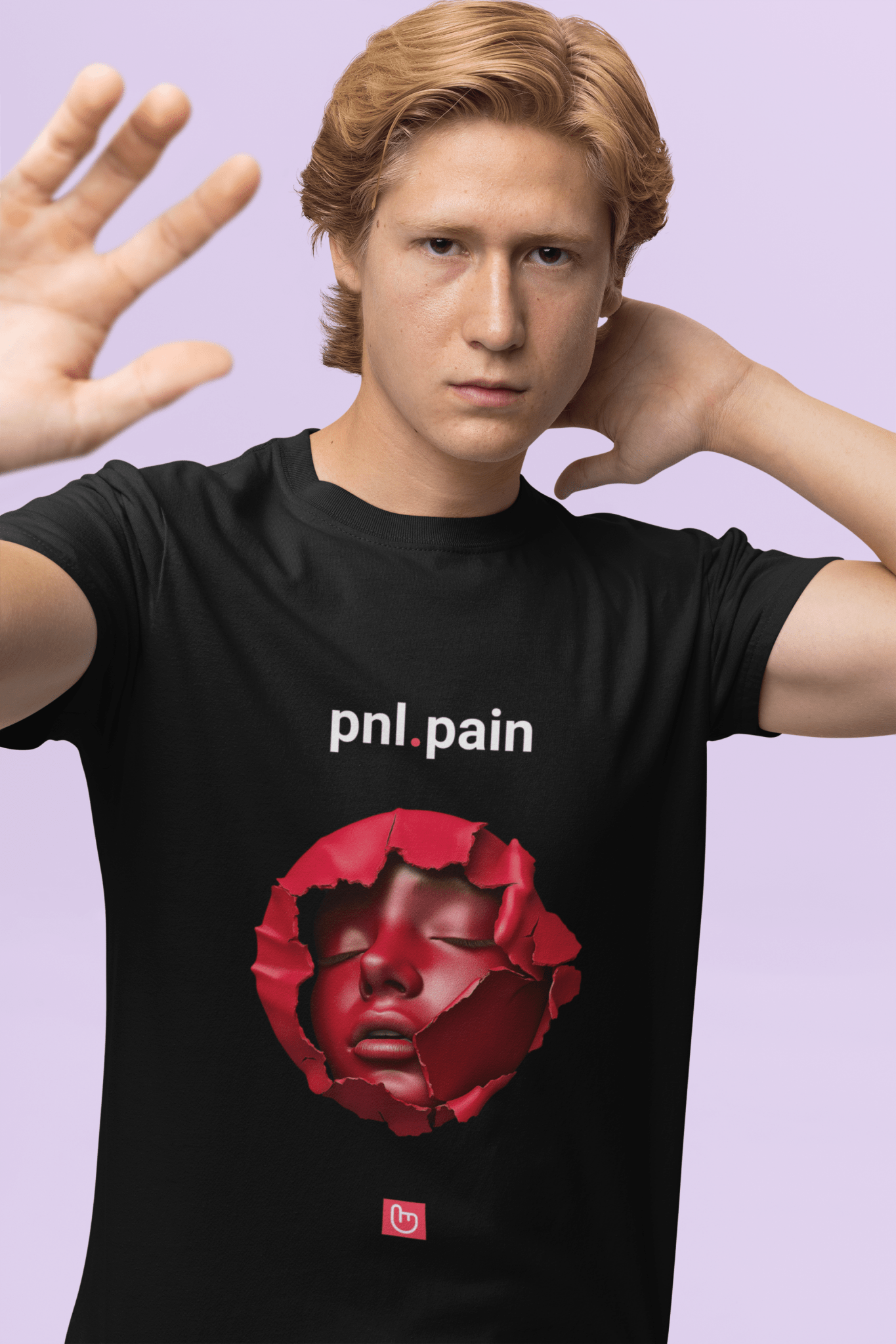 pnl.pain – Red Days Hit Different | Unisex Trading Tee - Unique Graphic Tee by nano.narrative