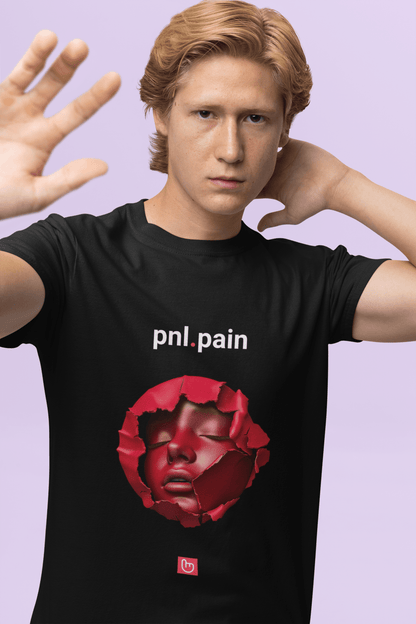 pnl.pain – Red Days Hit Different | Unisex Trading Tee - Unique Graphic Tee by nano.narrative