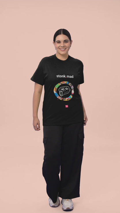 stonk.mad – When the Market Breaks You | Unisex Meme Tee