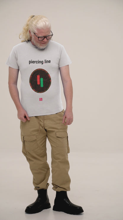 piercing.line – Bullish Reversal Signal | Unisex Trading Tee