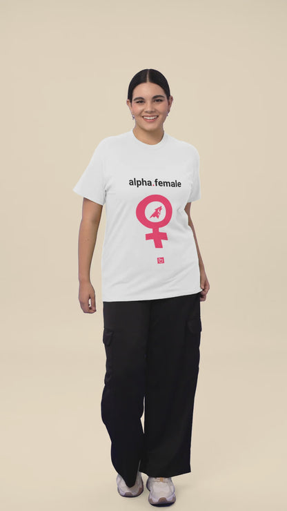 alpha.female – Wolfpack Strength & Market Instinct | Empowerment Tee