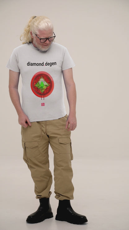 diamond.degen – Unshakable Conviction & Risk-Taking | HODL Tee