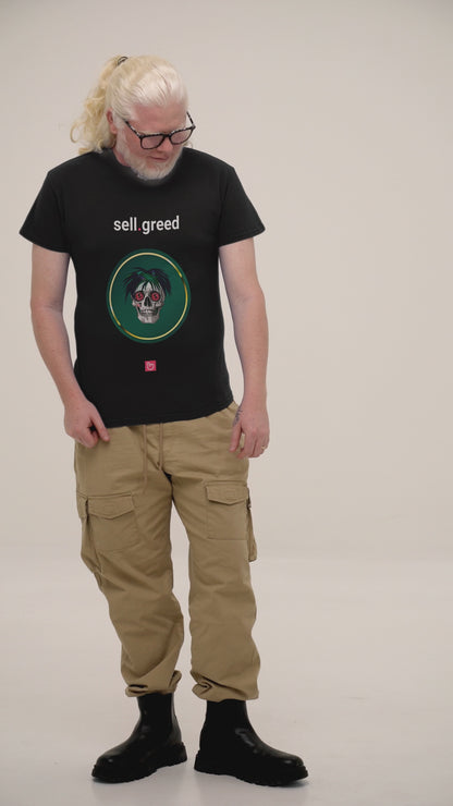 sell.greed – Cash In Before the Crash | Market Psychology Tee