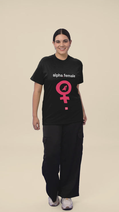 alpha.female – Wolfpack Strength & Market Instinct | Empowerment Tee