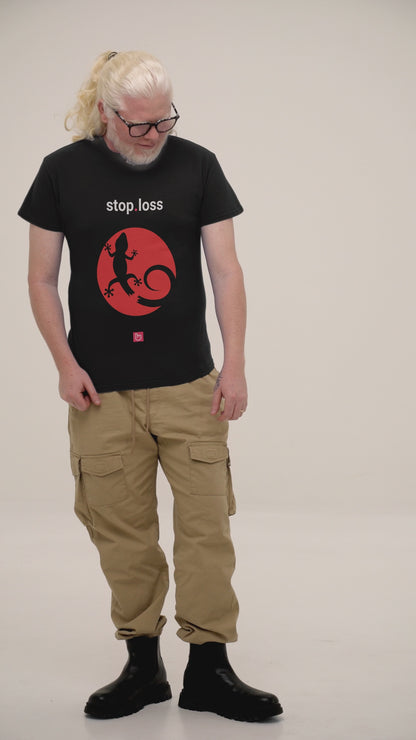 stop.loss – Risk Management Wins | Trader’s Safety Net Tee