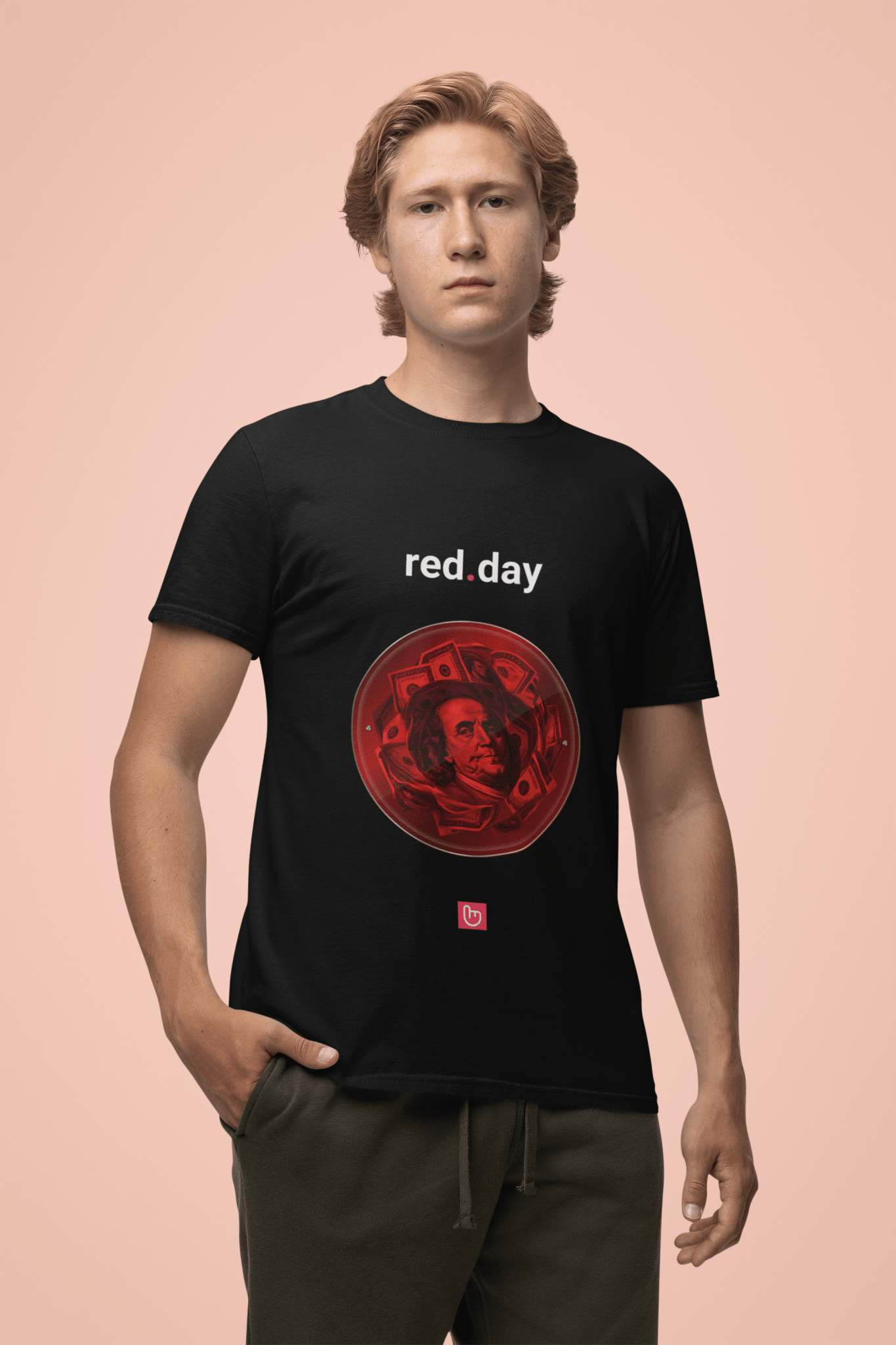 red.day – Market Bloodbath | Unisex Trading Tee - Unique Graphic Tee by nano.narrative